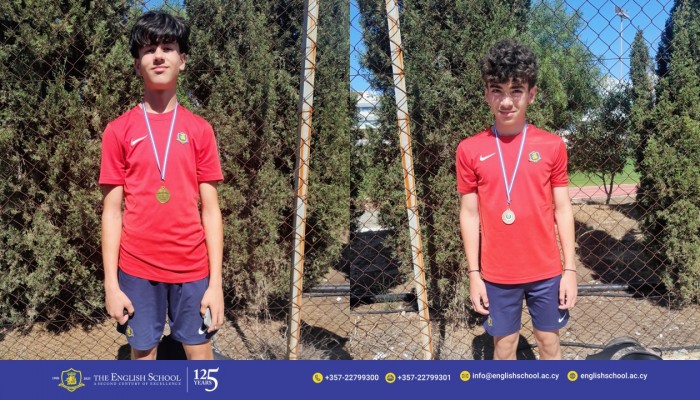 Junior Boys Shine at Pancyprian Athletics Championships